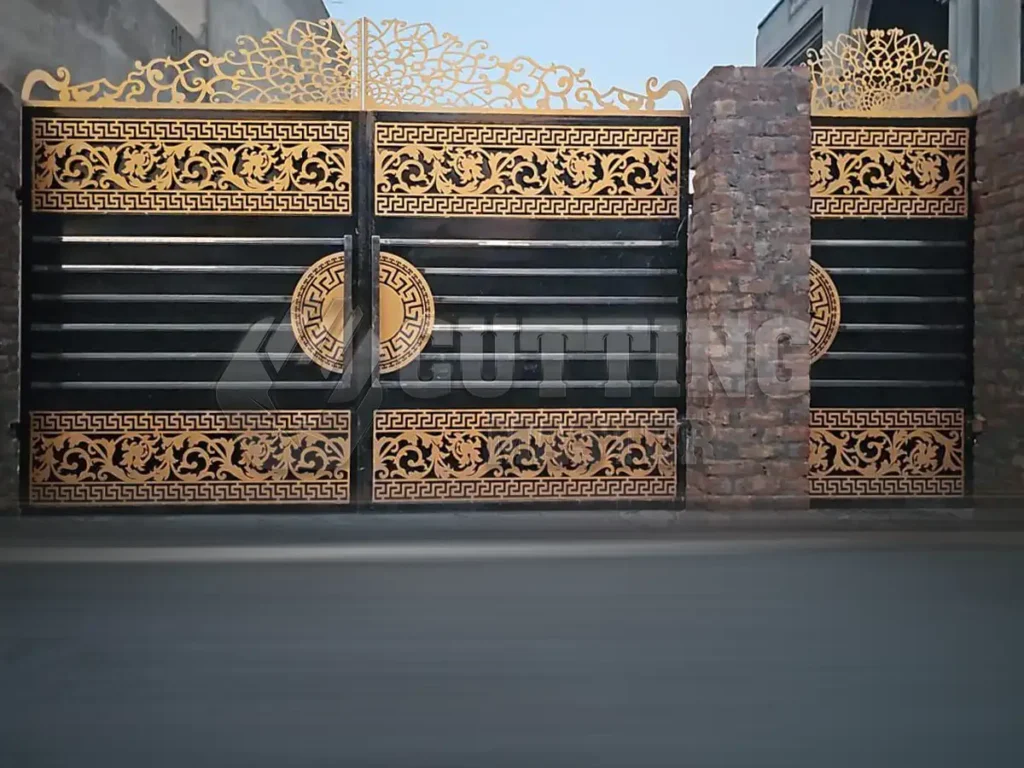 Latest Laser Cut Steel Door Design in Pakistan – Modern Main Entrance Door 2025