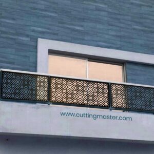 Terrace Railing 6 – CNC Laser Cut Modern Safety Design