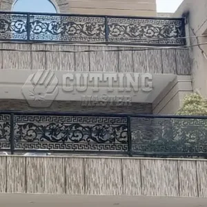 Terrace Railing Safety Grill – Stylish & Secure Metal Railing